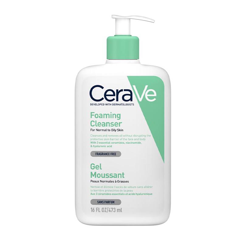 فوم شستشوی سراوی Cerave پوست نرمال تا خشک ۴۷۳ میل - Main Image
